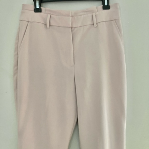 White House Black Market Blush Tapered Ankle Pants Size 8 - Picture 2 of 9